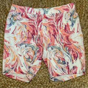 Soma Women's Colorful Swirl Bike Shorts